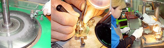Flat polishing process photo